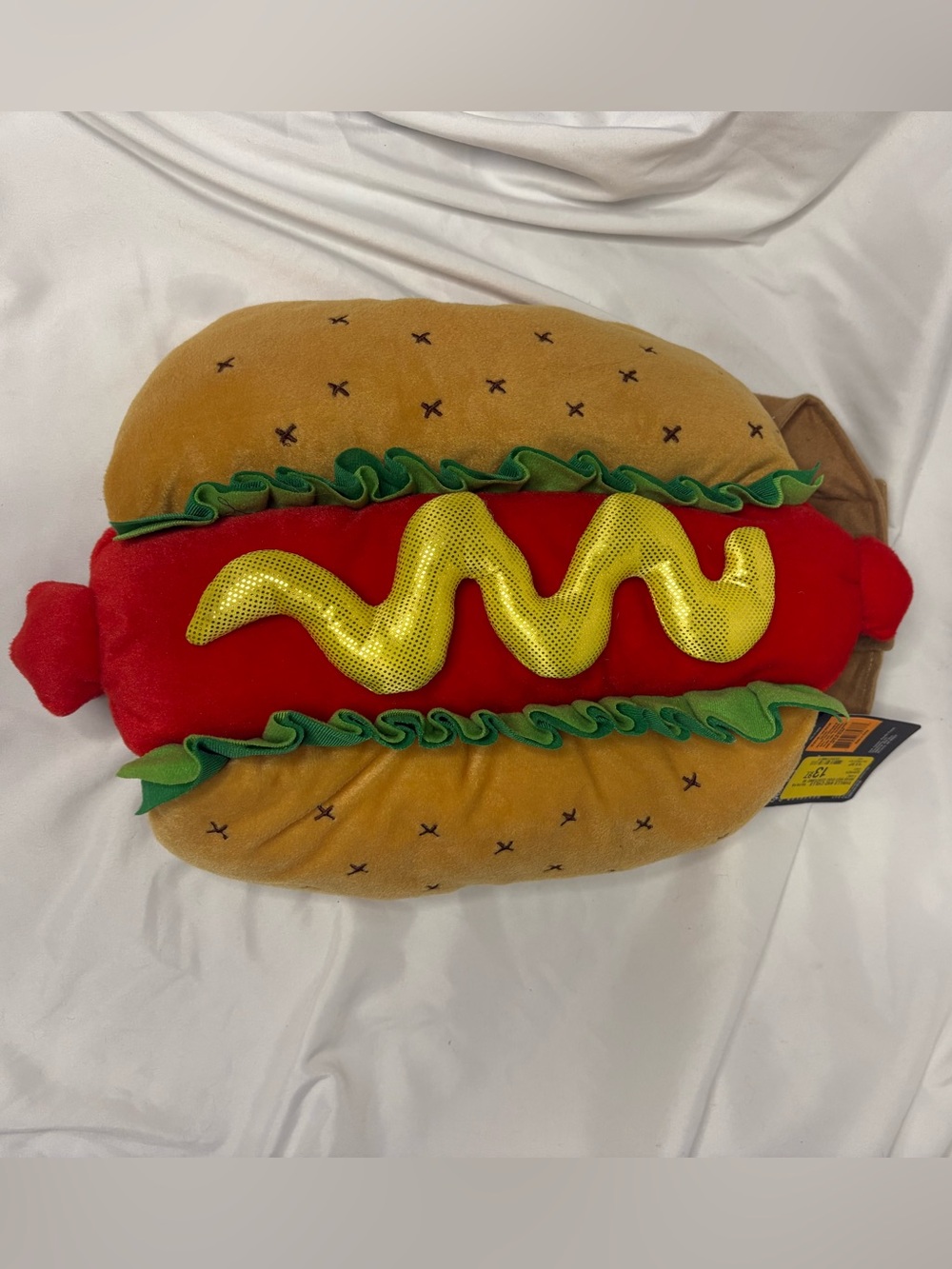 Hotdog dog costume size medium